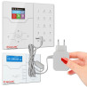 Alimentation Alarme 12V / 1500mA Chargeur Adaptateur Secteur